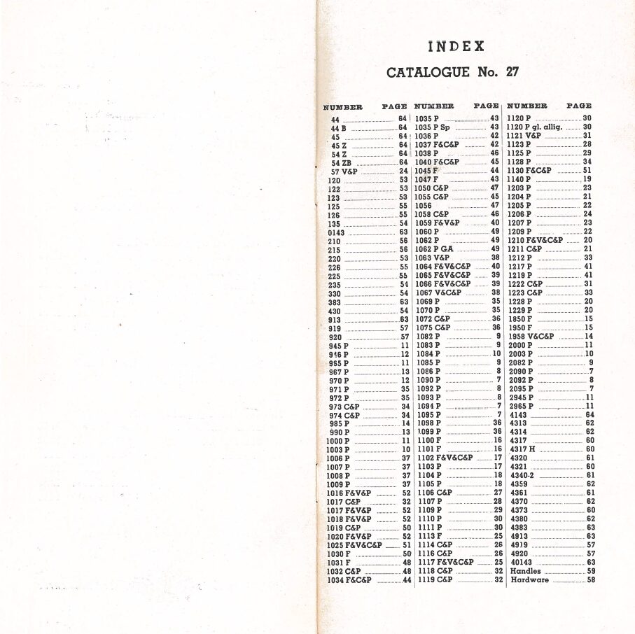 Lifton Price List Pages 17-18